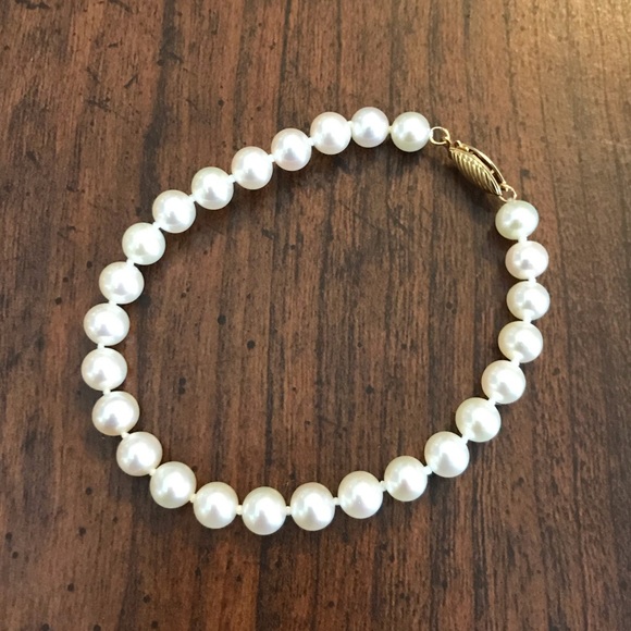 Helzberg Diamonds Jewelry - Helzberg Diamonds Freshwater Pearl Bracelet Helzberg Diamonds Jewelry - Helzberg Diamonds Freshwater Pearl Bracelet
